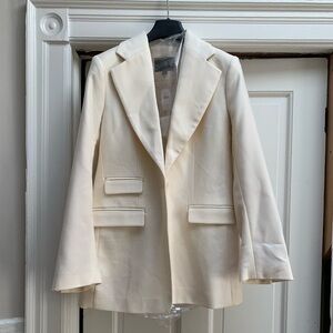 NWT Banana Republic Lido Sculpted Italian Wool Blazer 4